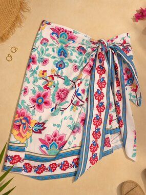 Coastal Chic Women’s Swim Sarong Cover-Up